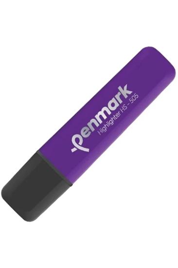Penmark Neon Fosforlu Kalem Lila HS-505