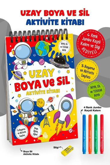 Okul Öncesi için Eğlenceli Öğretici Aktivite Kitap