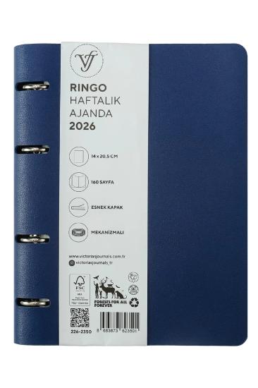 Victoria’s Journals RinGo A5 2026 Haftalık Ajanda