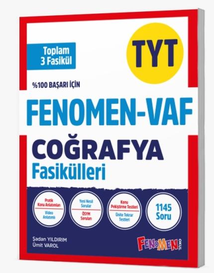 Fenomen TYT hazırlık Coğrafya tüm konular fasikül