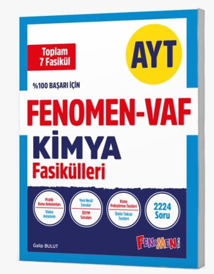 Fenomen AYT hazırlık Kimya tüm konular fasikül