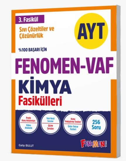 Fenomen AYT hazırlık Kimya kitapları