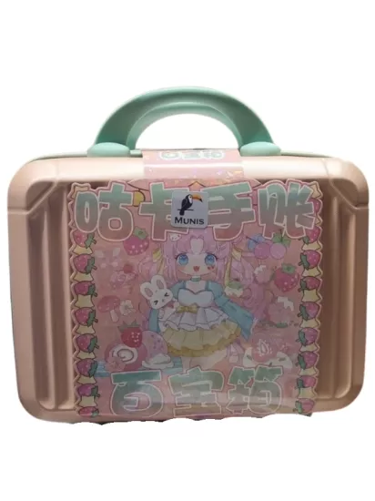 Munis Sürpriz Anime DünyasıStickerları Mini Valiz