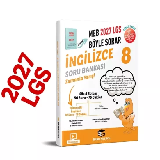 2027 LGS 8. sınıf İNGİLİZCE SORU BANKASI
