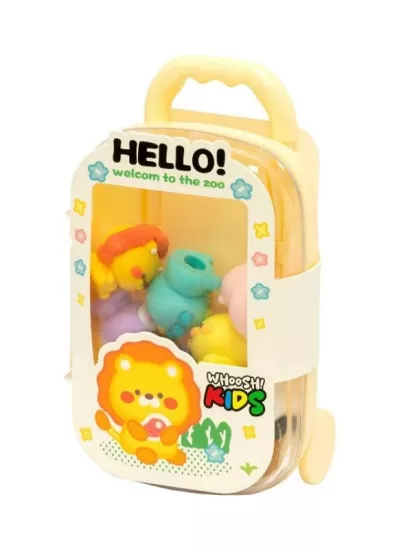 Bu-bu 3D Silgi Kalem Arkalığı Okyanus Seti Bavullu