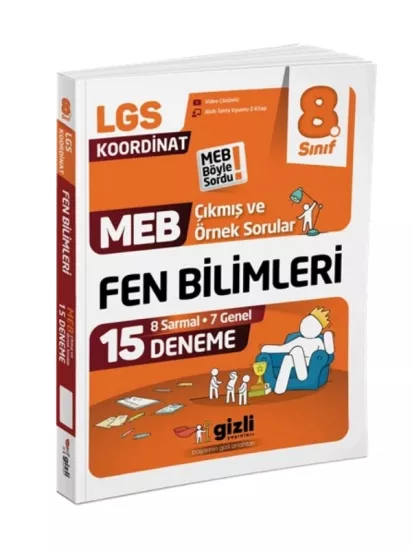 Gizli Yayınları Meb Çıkmış ve Örnek Sorular Fen 