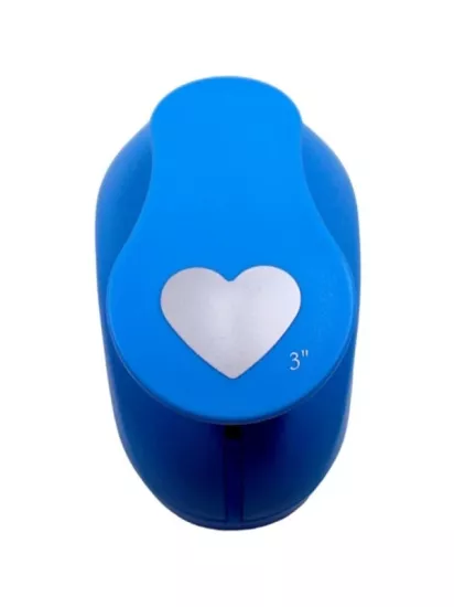 Bu-bu Şekilli Eva ve Kağıt Delgeç Kalp 