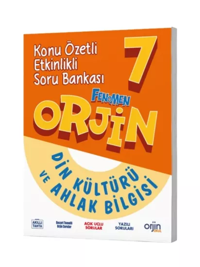 Orjin 7. Sınıf Din Kültürü Ve Ahlak Bilgisi Soru B