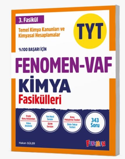 Fenoman TYT hazırlık Kimya tüm konular