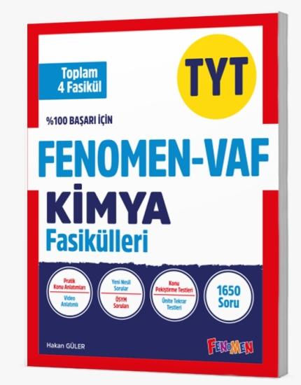 Fenomen TYT hazırlık Kimya tüm konular fasikül