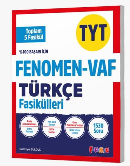 Fenomen TYT hazırlık Türkçe tüm konular fasiküller