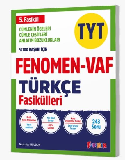 Fenomen TYT hazırlık Türkçe tüm konular fasiküller
