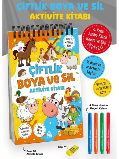 Okul Öncesi Eğenceli Aktivite Kitapları