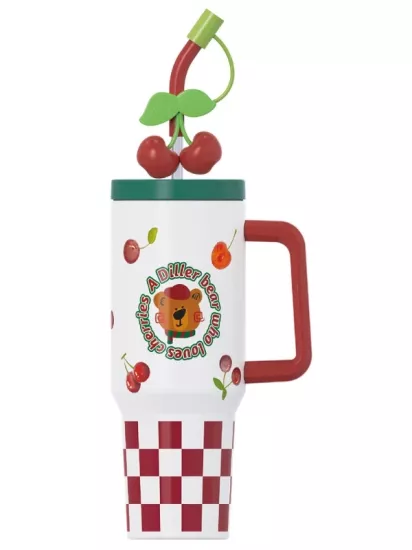 DILLER Quencher Cup 1200 ML Paslanmaz Çelik Termos