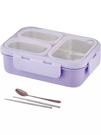 Vagonlife Lunch Box 620 ML Tek Kat Üç Bölmeli