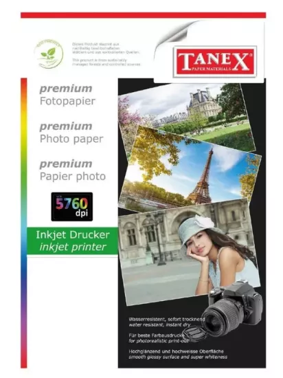 Tanex Fotoğraf Kağıdı A4 200 gram 25’li