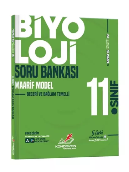 Kondisyon Biyoloji 11. Sınıf Soru Bankası 2027