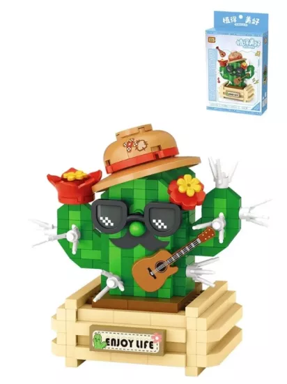 LOZ Micro Block Serisi Sevimli Kaktüs Lego