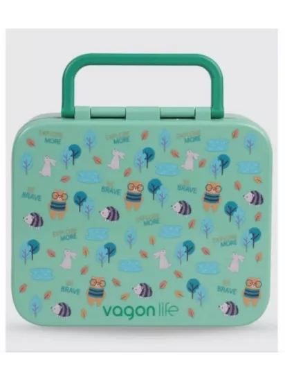 Vagonlife Bento 1000ml 3 Bölmeli ABS Plastik