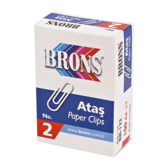 Brons Ataş 100 Adet No:2  Kod: BR-122