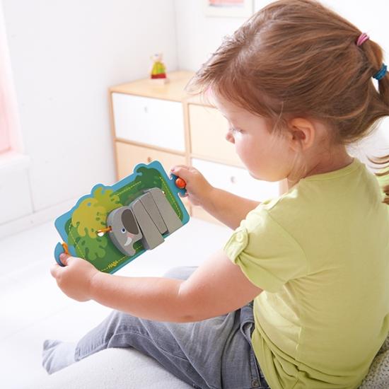 Haba Animals – Hayvanlar Ahşap Puzzle Fil HB301370