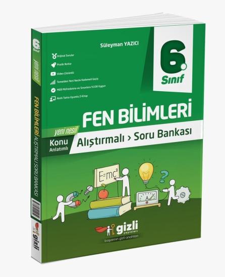 6.sınıf fen bilimleri kaynak kitapları