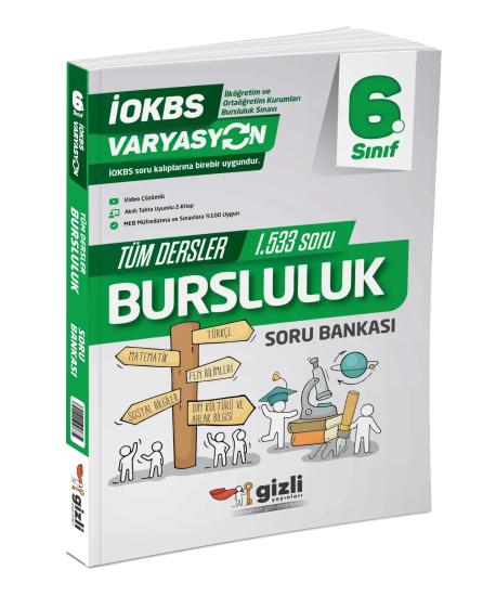 6.sınıf bursluluk sınavı tüm dersler