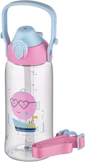 Uzspace 730 ml Desenli Çocuk Matarası 2203