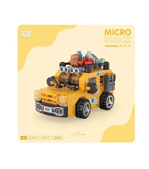 LZ8621 Loz Araba Blok Seti Mini Poşet -Vagon Life