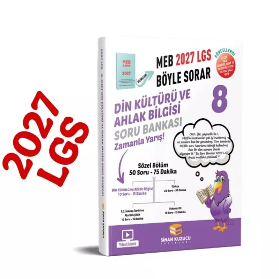 8. Sınıf 2027 Lgs DİN KÜLTÜRÜ VE AHLAK BİLGİSİ SB
