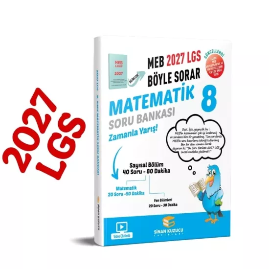 8. Sınıf 2027 Lgs Meb Böyle Sorar MATEMATİK SB