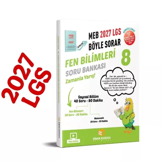 8. Sınıf 2027 Lgs Meb Böyle Sorar FEN BİLİMLERİ SB