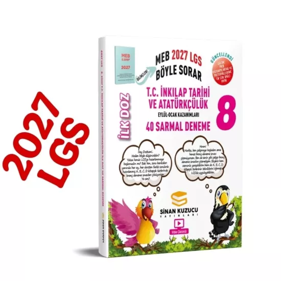 8. Sınıf İlk Doz İNKILAP TARİHİ VE ATATÜRKÇÜLÜK