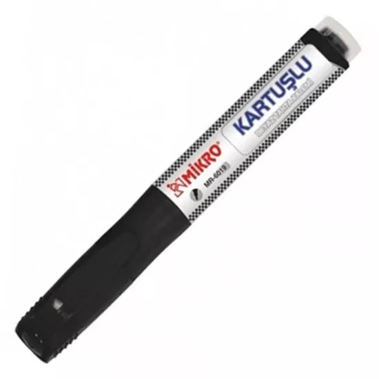 Mikro Mr-6019 Kartuşlu Tahta Kalemi Siyah