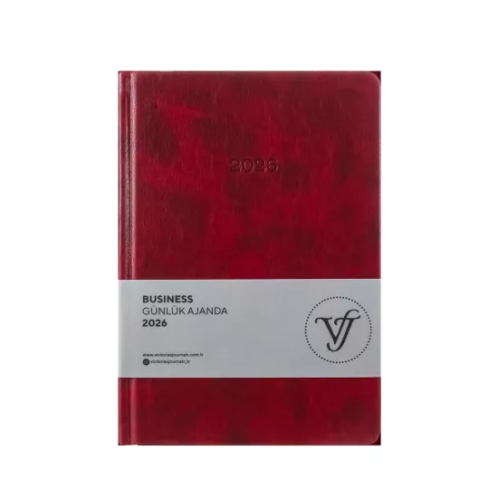 Victoria’s Journals Sert Kapak  2026 Günlük Ajanda