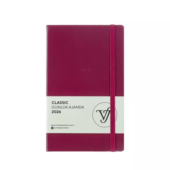 Victoria’s Journals Classic 2026 Günlük Ajanda