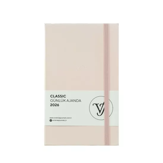 Victoria’s Journals Classic 2026 Günlük Ajanda 