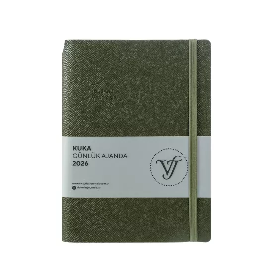Victoria’s Journals Kuka 2026 Günlük Ajanda Haki 