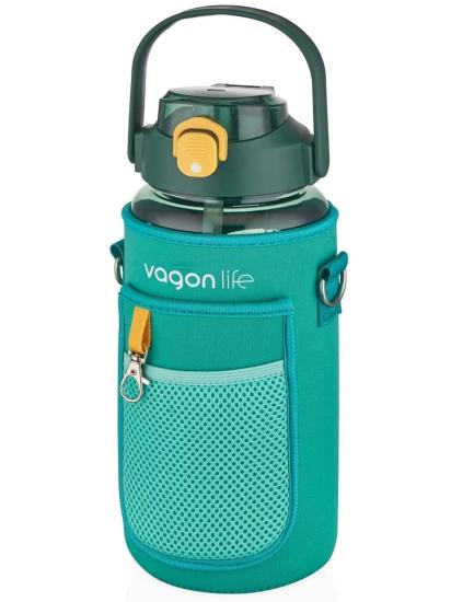 Vagonlife Kılıflı Pipetli Matara VGN2115 1500ml