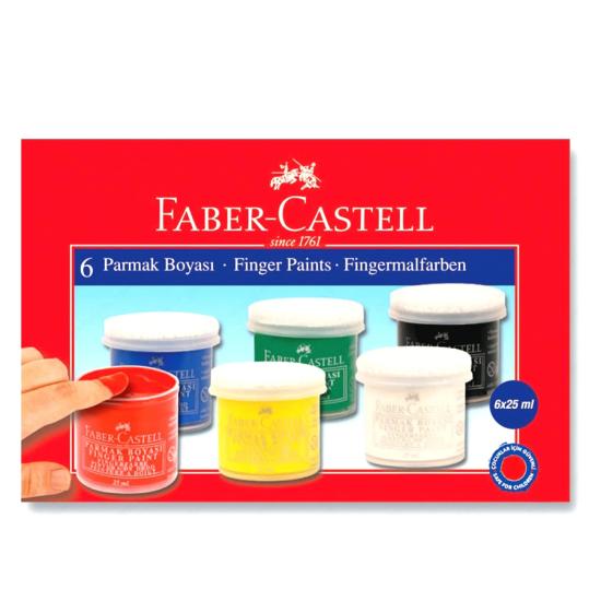 Faber-Castell Parmak Boyası 6 Renk 160402