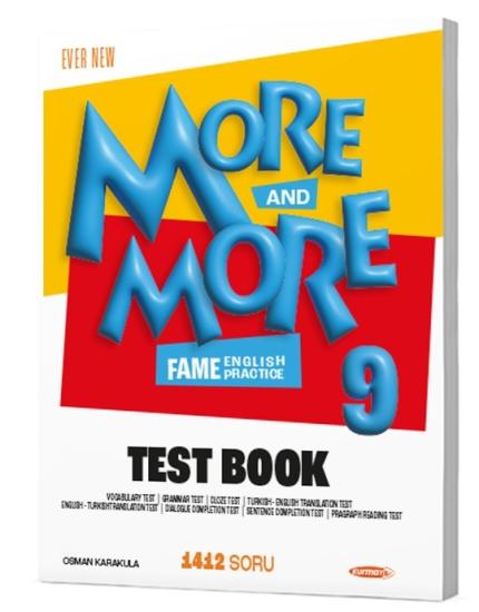 More&more lise İnglizce test kitapları