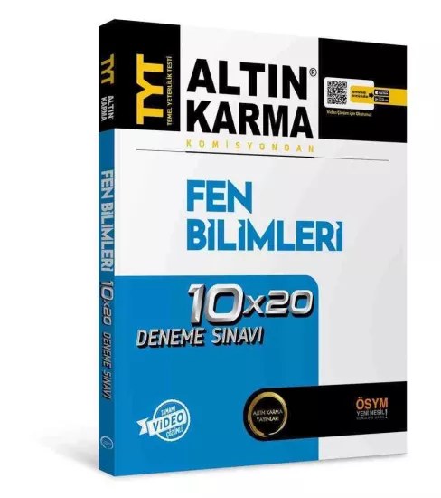 Altın Karma TYT hazırlık fen bilimleri deneme