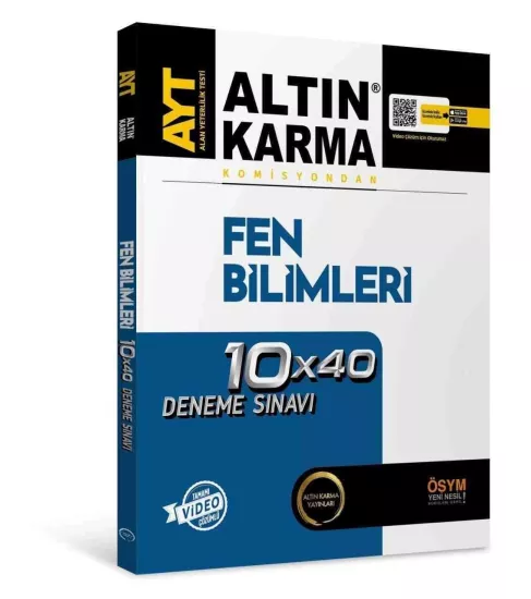 Altın Karma AYT hazırlık fen bilimleri deneme
