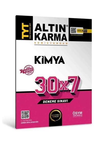 Altın Karma TYT Kimya hazırlık denemeler