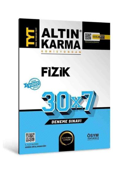 Altın Karma Fizik TYT hazırlık denemeleri