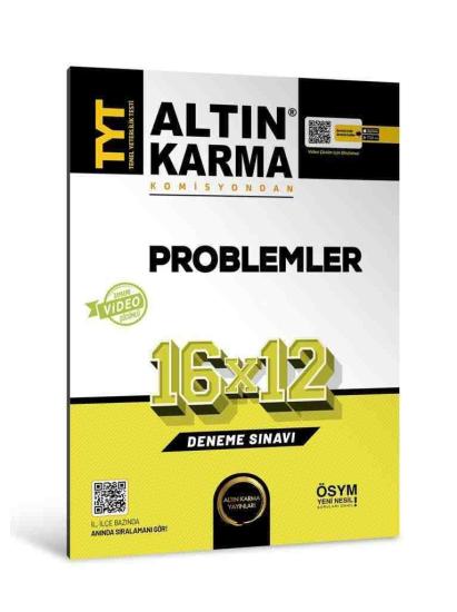 Altın Karma TYT problemler deneme
