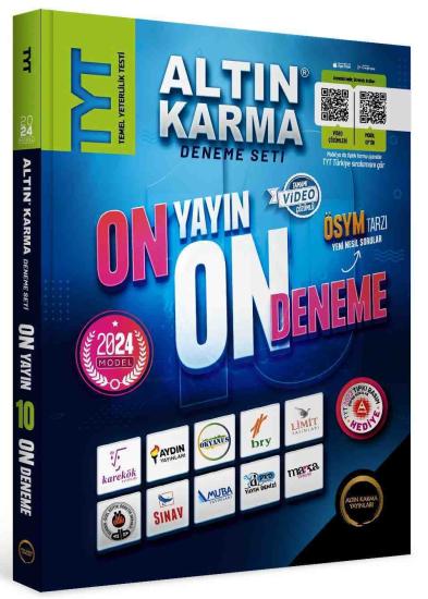 Altın Karma Tüm Dersler TYT Deneme Setleri