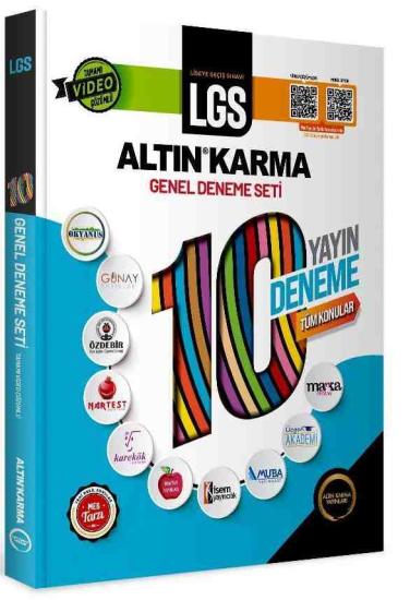 Altın Karma LGS hazırlık deneme testleri