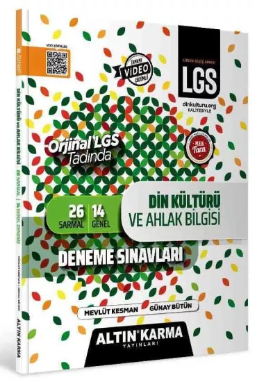 Altın Karma LGS Din Kültürü 40’lı Sarmal Denemeler
