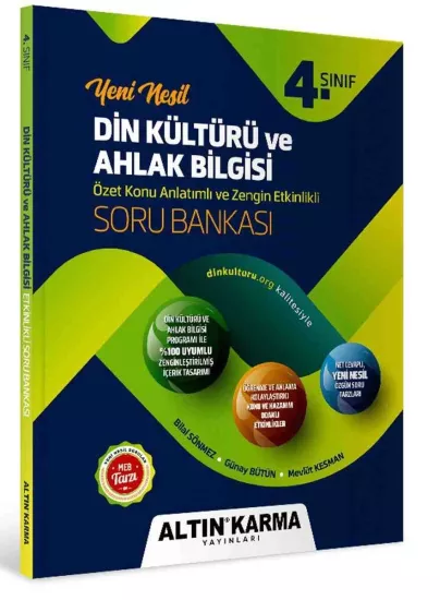 AltınKarma 4.Sınıf Din Kültürü ve Ahlak Bilgisi